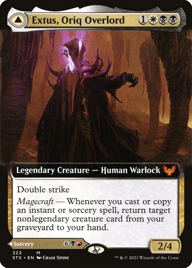 Extus, Oriq Overlord // Awaken the Blood Avatar card image