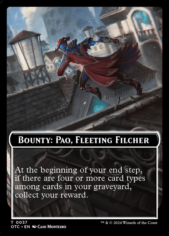 Bounty: Paq, Fleeting Filcher // Wanted! card image