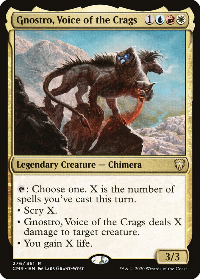 Gnostro, Voice of the Crags card image