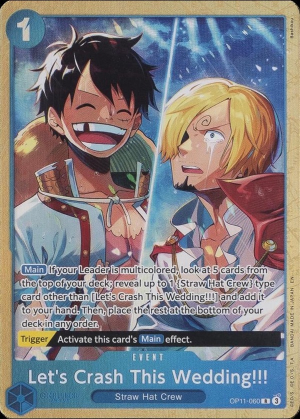 Let's Crash This Wedding!!! (Premium Card Collection -Best Selection Vol. 5-) card image