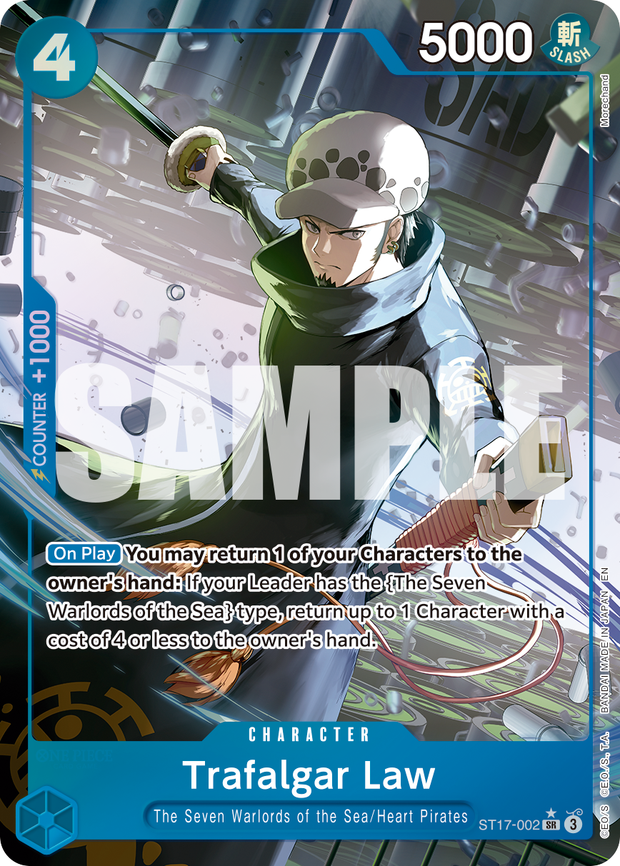 Trafalgar Law - ST17-002 (Alternate Art) card image