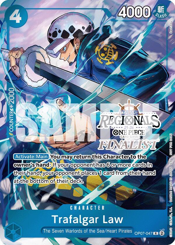 Trafalgar Law (Online Regional Finalist Card Set 2025 Vol.2) card image