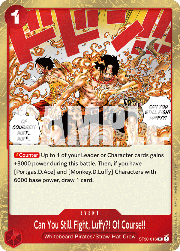 Can You Still Fight, Luffy?! Of Course!! card image