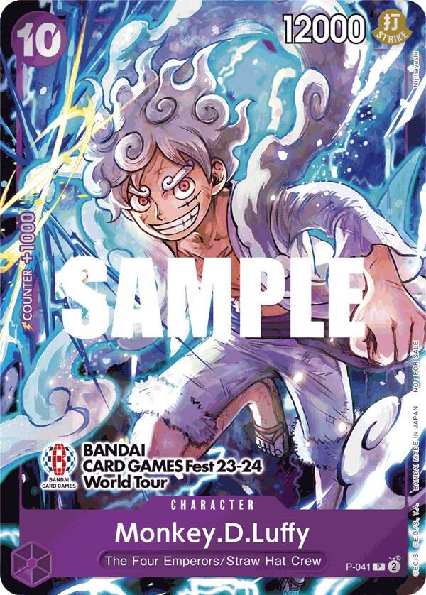 Monkey.D.Luffy (041) (BANDAI CARD GAMES Fest 23-24 World Tour) card image