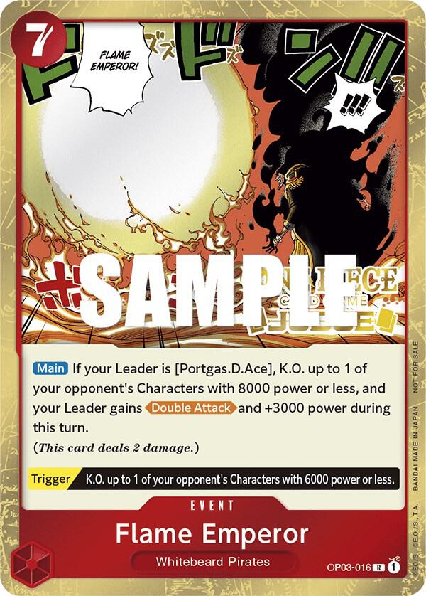 Flame Emperor (Judge Pack Vol. 2) card image