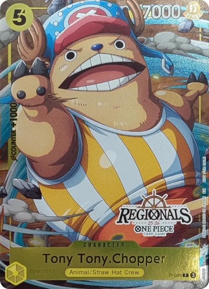Tony Tony.Chopper (CS 25-26 Regionals Textured Chase Promo) card image