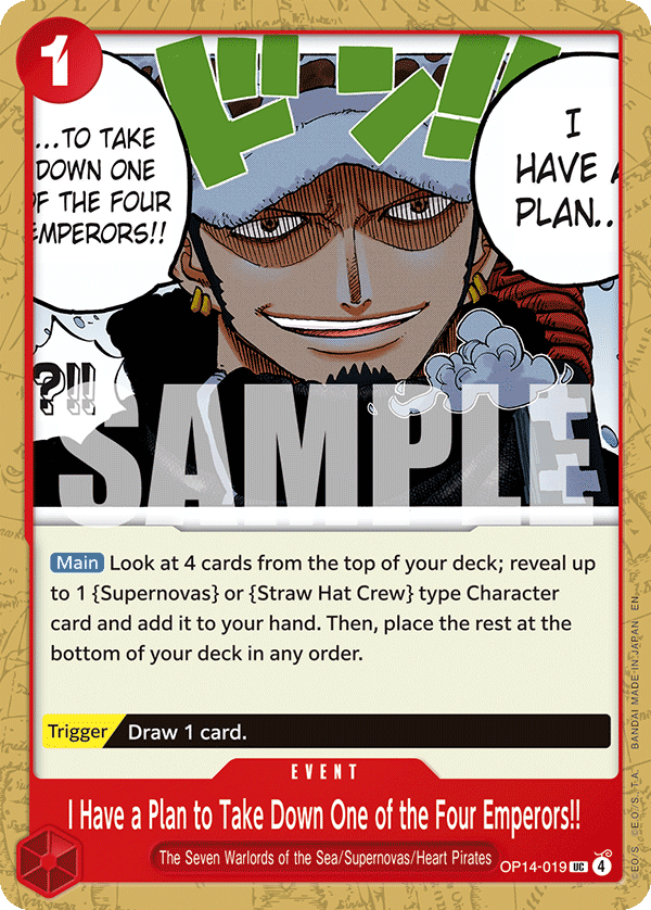 I Have a Plan to Take Down One of the Four Emperors!! card image