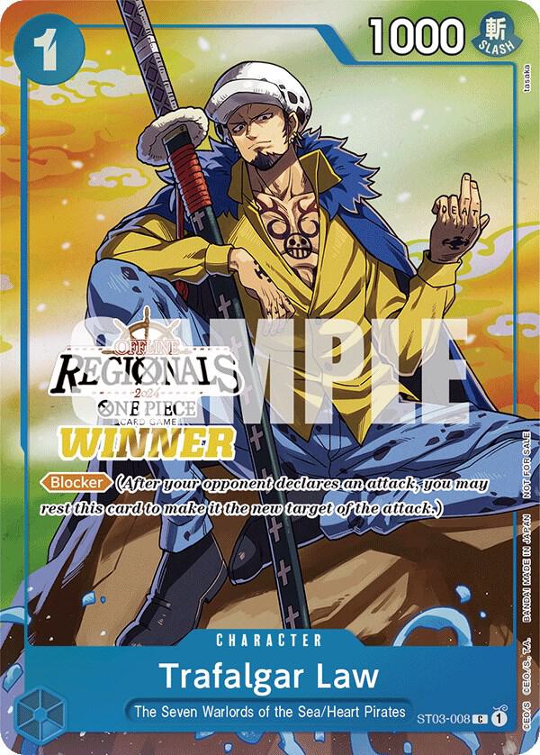Trafalgar Law (Offline Regional 2024 Vol. 2) [Winner] card image