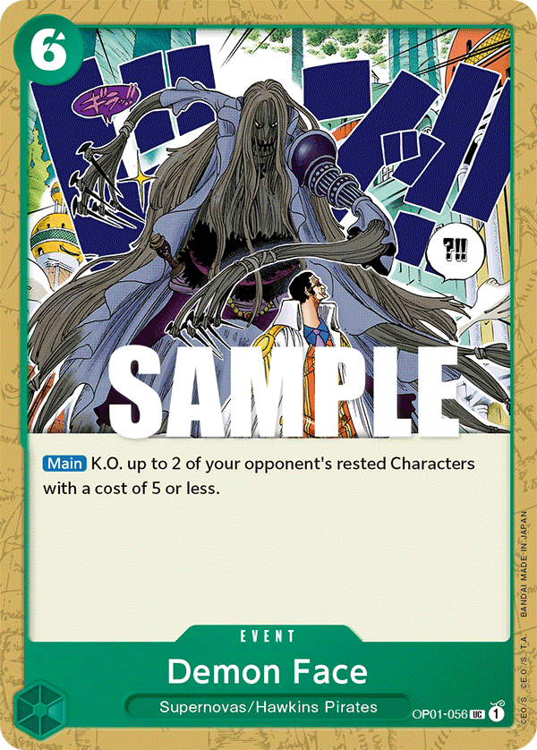 Demon Face card image
