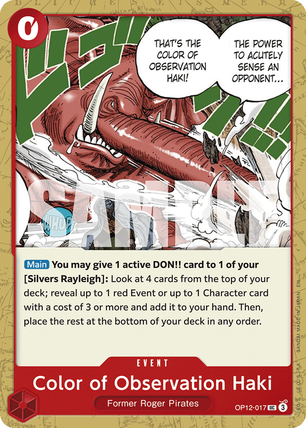Color of Observation Haki card image