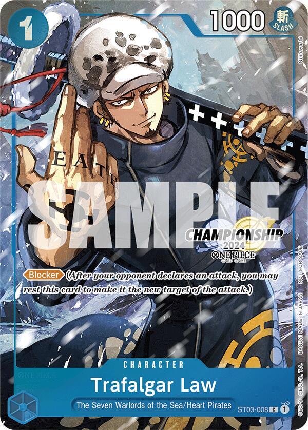 Trafalgar Law - ST03-008 (CS 2024 Event Pack Finalist) card image