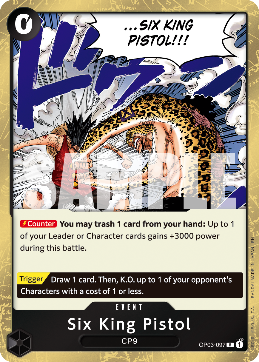 Six King Pistol (Reprint) card image