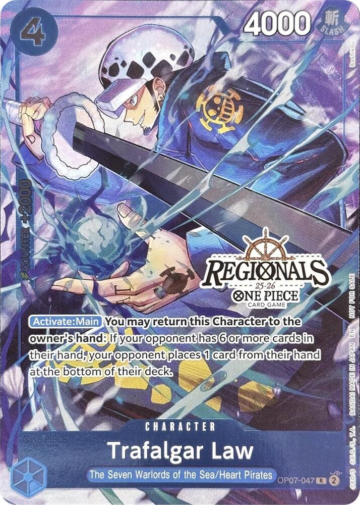 Trafalgar Law (CS 25-26 Regionals Textured Chase Promo) card image