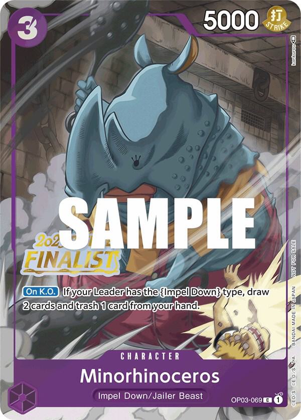 Minorhinoceros (Offline Regional 2023) [Finalist] card image
