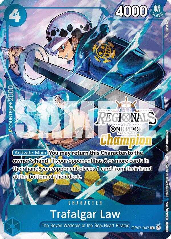 Trafalgar Law (Online Regional Champion Card Set 2025 Vol.2) card image