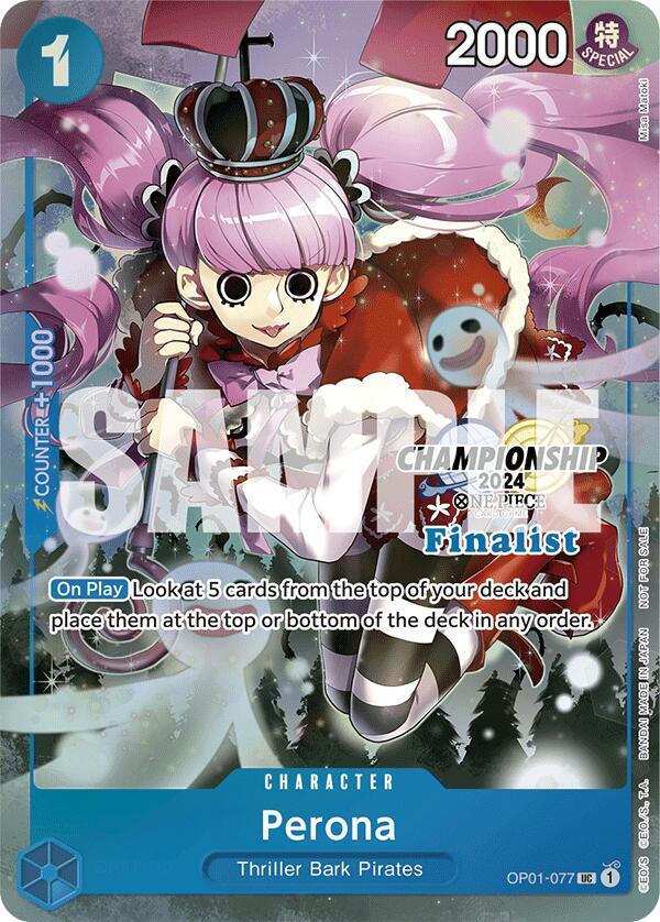 Perona (Championship 2024 Finalist Card Set) card image