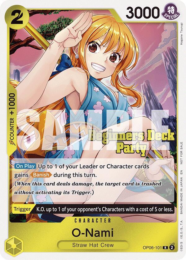 O-Nami (Beginners Deck Party [ST-23] - [ST-28] Participation Pack) card image