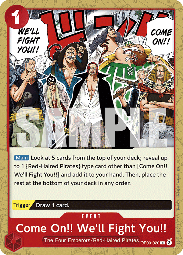 Come On!! We'll Fight You!! (Reprint) card image