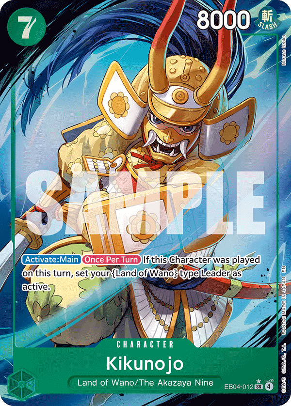 Kikunojo - EB04-012 (Alternate Art) card image
