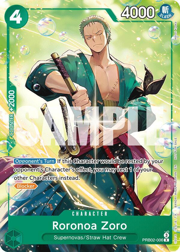 Roronoa Zoro (Welcome Pack 2026 Vol.1) card image