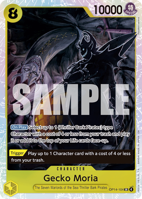 Gecko Moria - OP14-104 card image