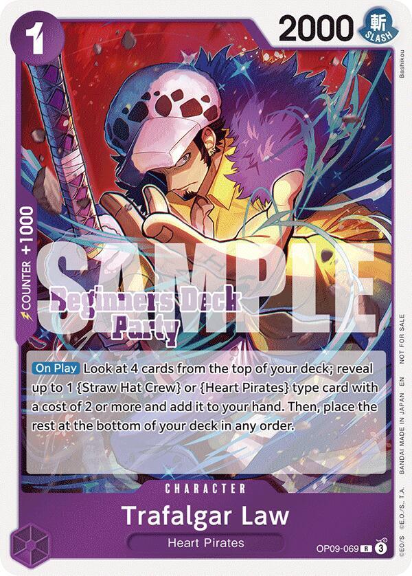 Trafalgar Law (Beginners Deck Party [ST-23] - [ST-28] Participation Pack) card image