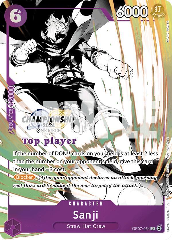 Sanji (Championship 2024 Top Player Pack Vol. 2) card image