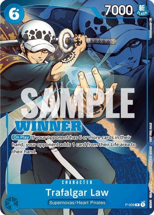 Trafalgar Law - P-009 (Winner Pack Vol. 1) card image