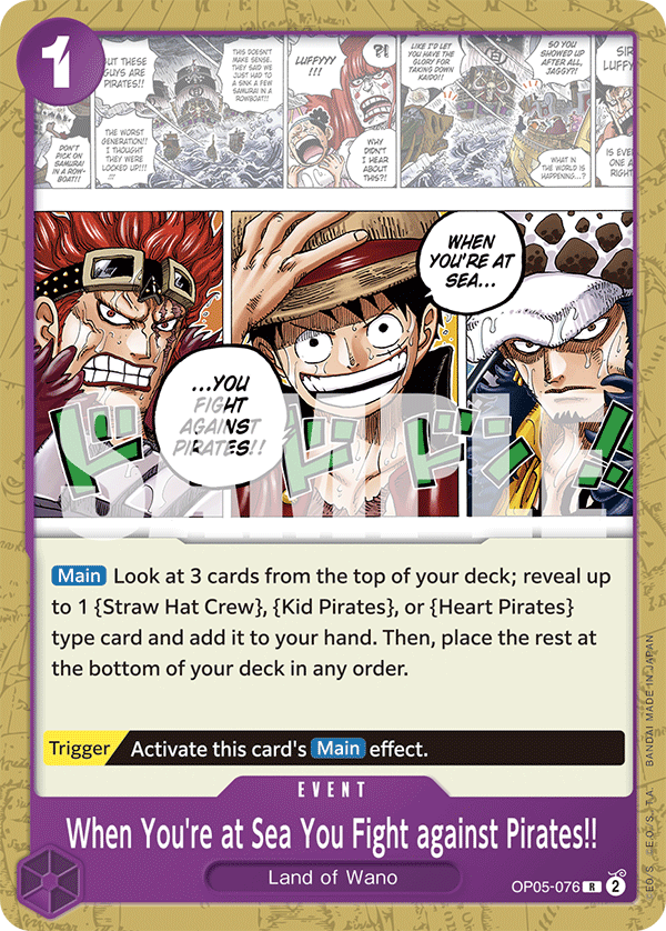 When You're at Sea You Fight against Pirates!! card image