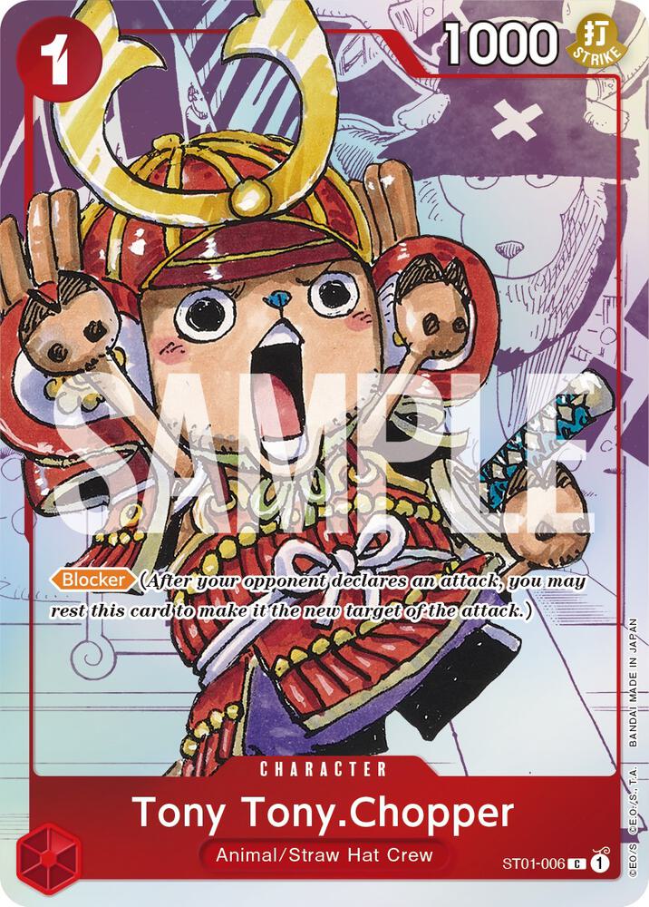 Tony Tony.Chopper - ST01-006 (Alternate Art) card image