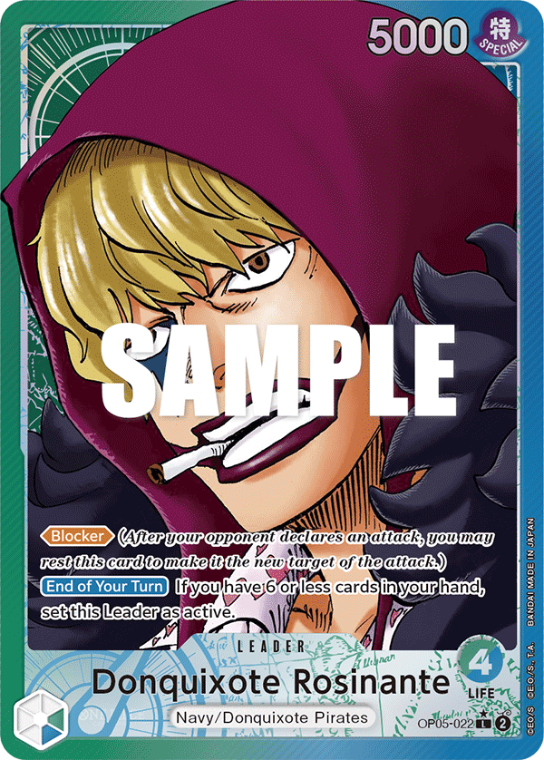 Donquixote Rosinante (022) (Alternate Art) card image