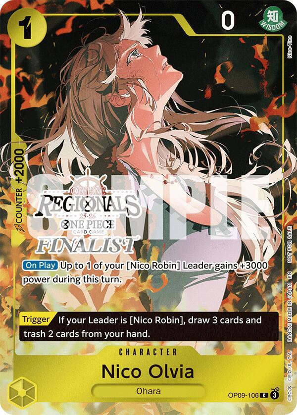 Nico Olvia (Offline Regional Finalist Card Set 2025 Vol.1) card image