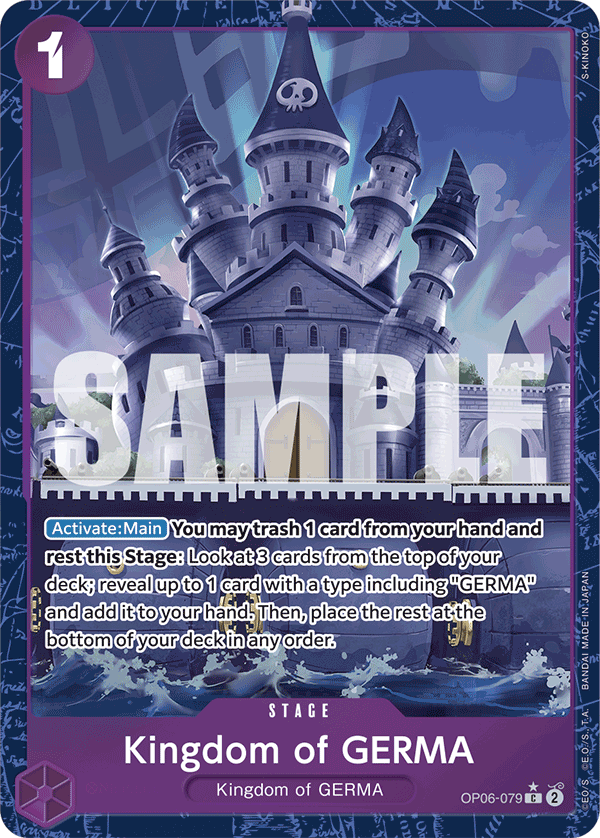 Kingdom of GERMA (Alternate Art) card image