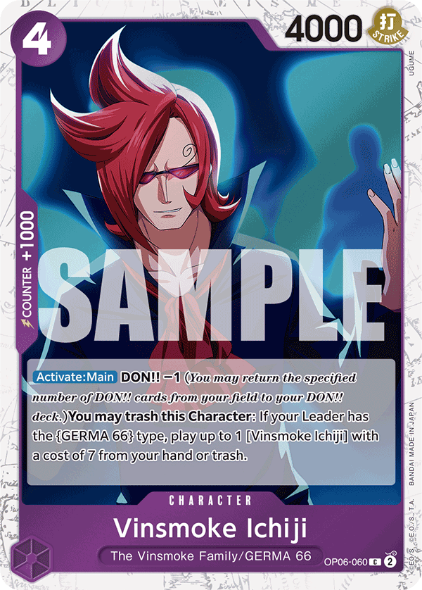 Vinsmoke Ichiji (OP06-060) (Jolly Roger Foil) card image