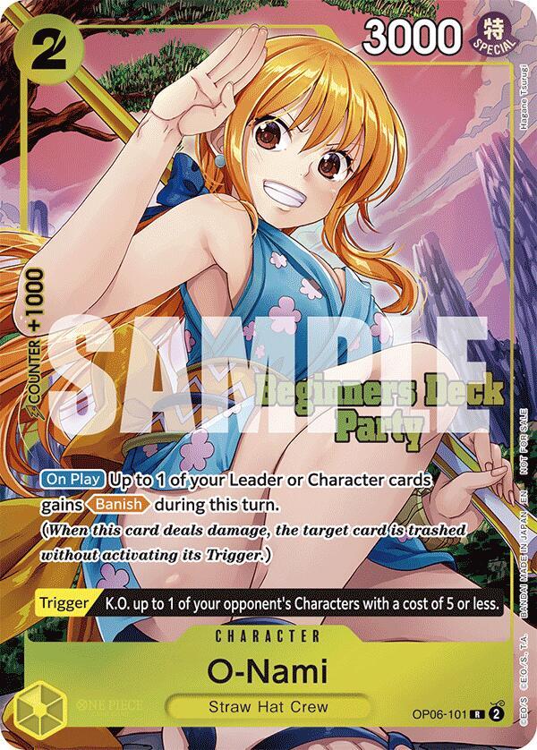 O-Nami (Beginners Deck Party [ST-23] - [ST-28] Winner Pack) card image