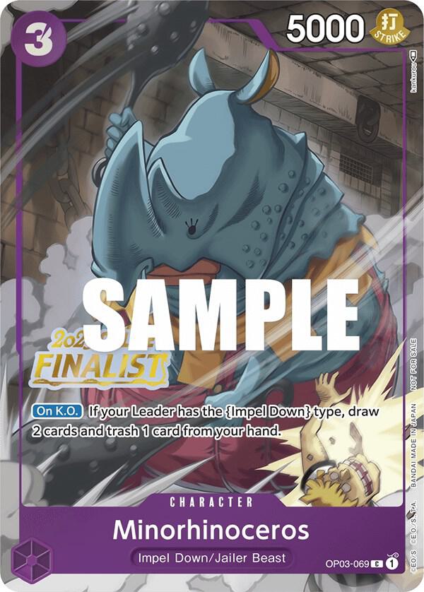 Minorhinoceros (Online Regional 2023) [Finalist] card image