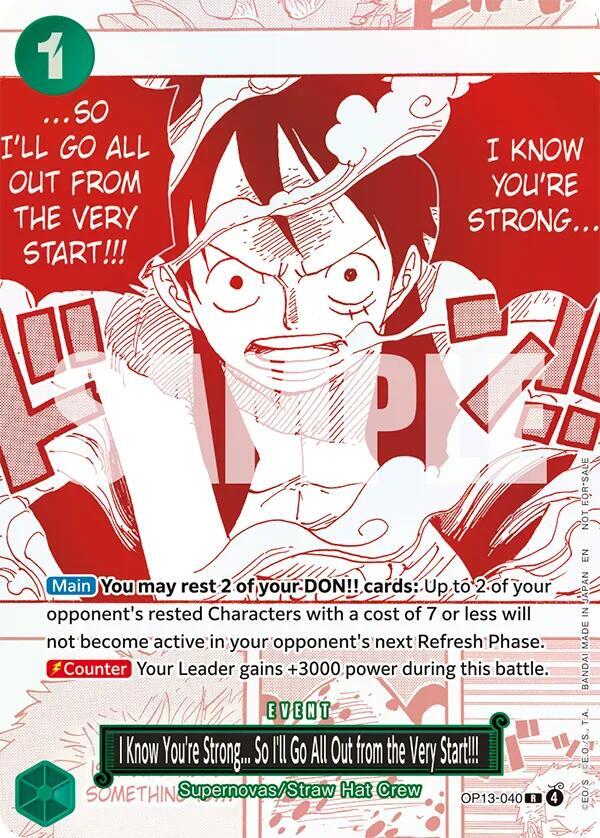 I Know You're Strong... So I'll Go All Out from the Very Start!!! (3rd Anniversary Treasure Campaign Pack) card image