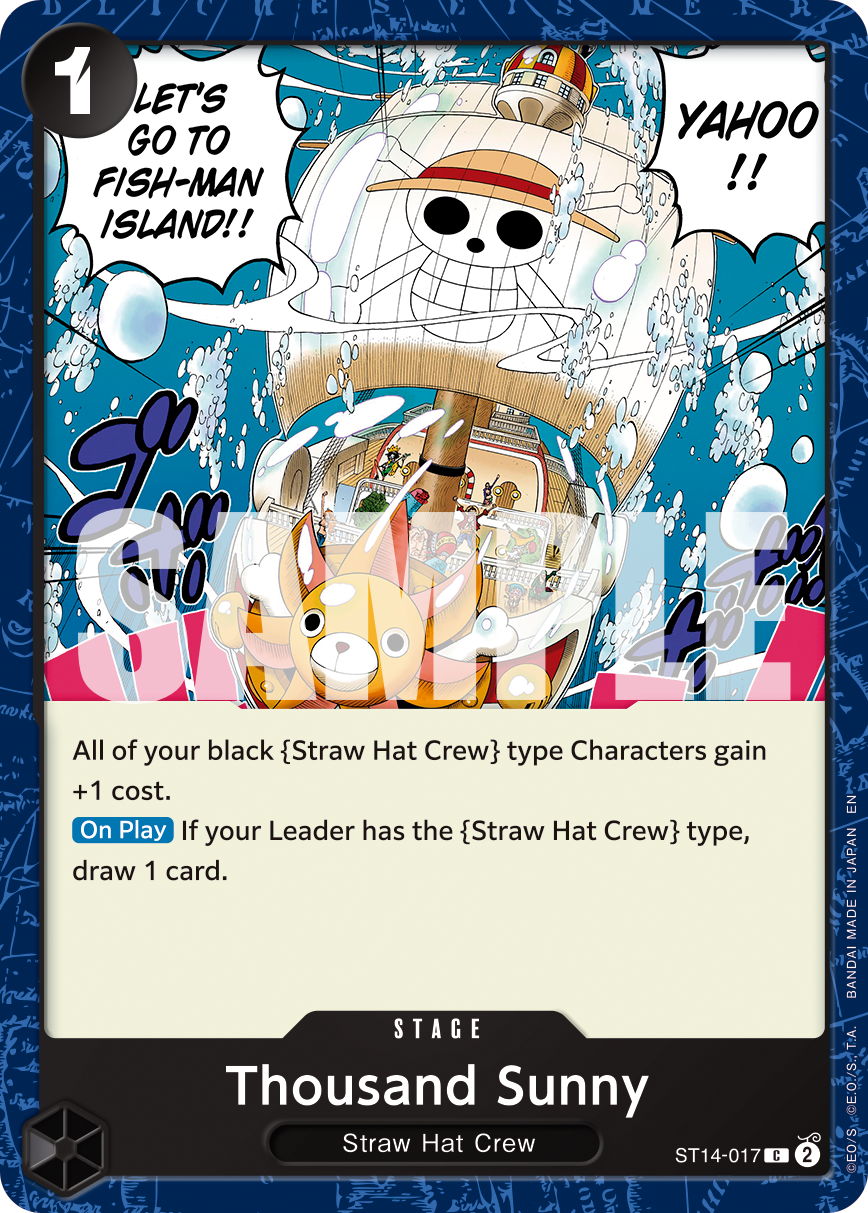 Thousand Sunny (Reprint) card image