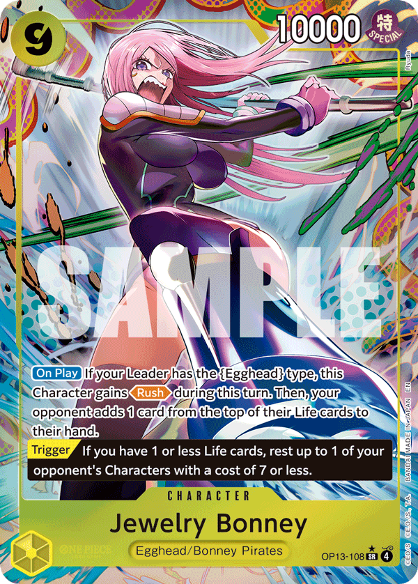 Jewelry Bonney (108) (Alternate Art) card image