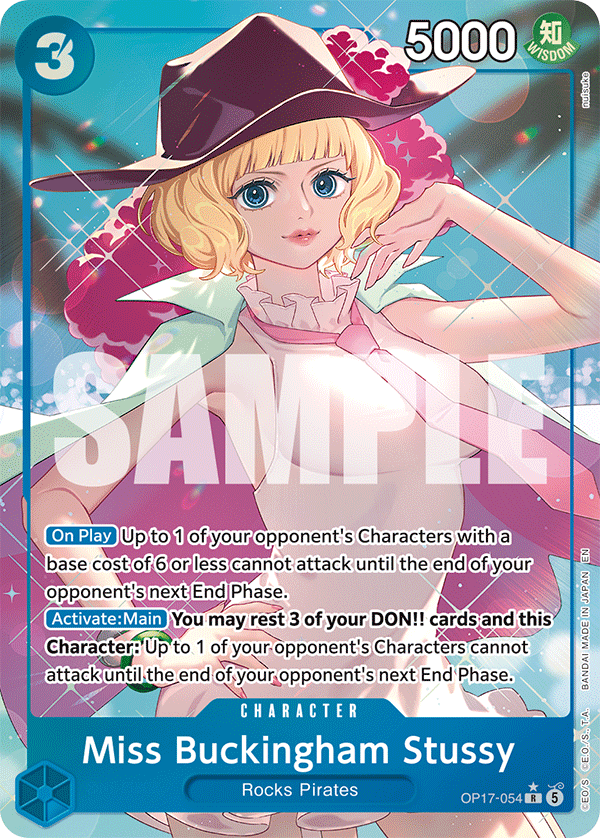 Miss Buckingham Stussy (Alternate Art) card image