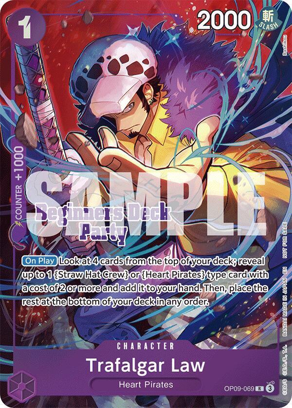 Trafalgar Law (Beginners Deck Party [ST-23] - [ST-28] Winner Pack) card image