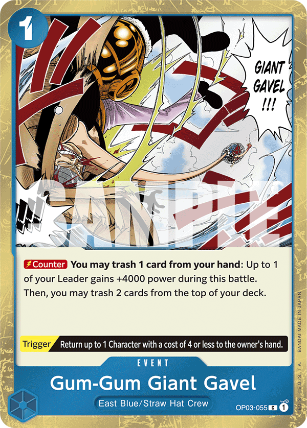 Gum-Gum Giant Gavel (Jolly Roger Foil) card image