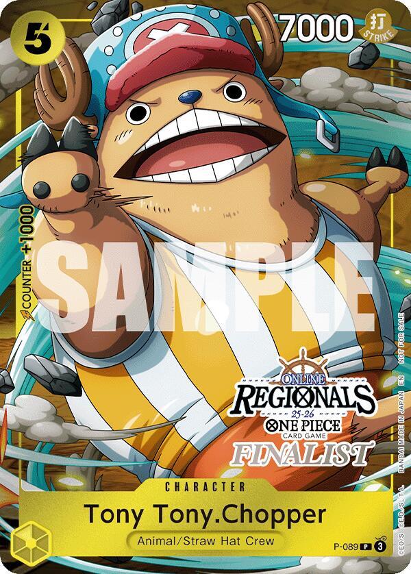Tony Tony.Chopper (Online Regional Finalist Card Set 2025 Vol.2) card image