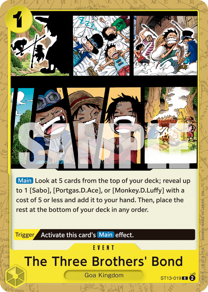 The Three Brothers' Bond (Reprint) card image