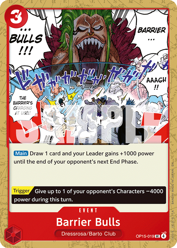 Barrier Bulls card image