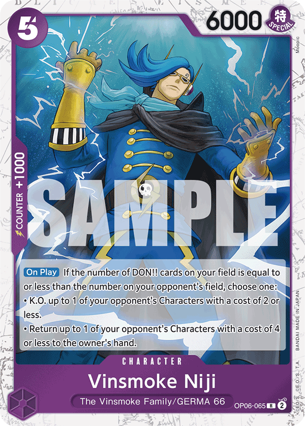 Vinsmoke Niji (OP06-065) (Jolly Roger Foil) card image