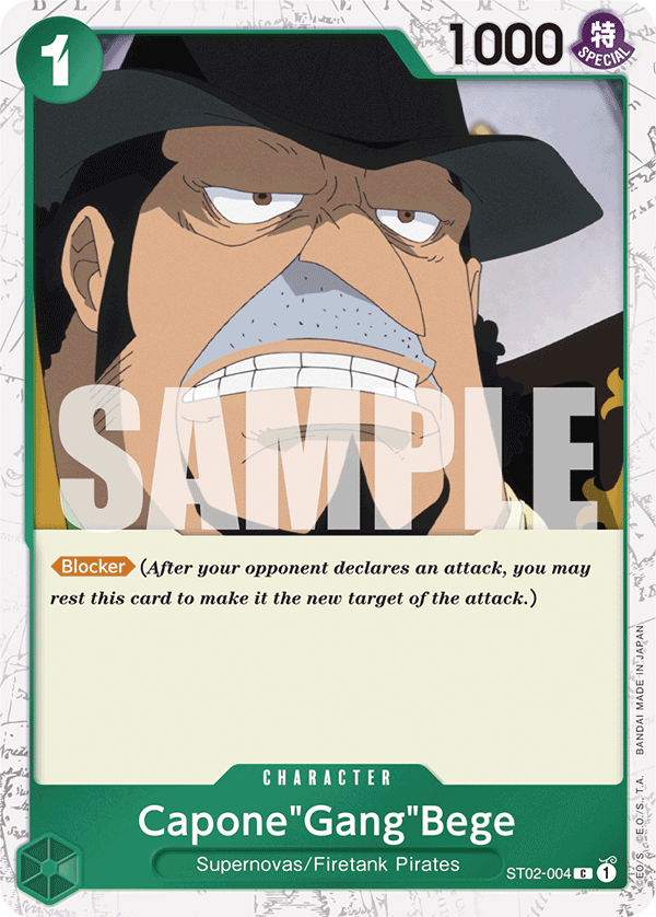 Capone"Gang"Bege (ST02-004) (Jolly Roger Foil) card image