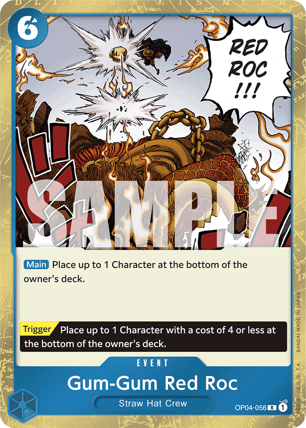 Gum-Gum Red Roc (Jolly Roger Foil) card image