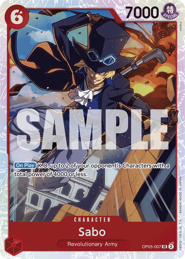 Sabo (OP05-007) (Reprint) card image