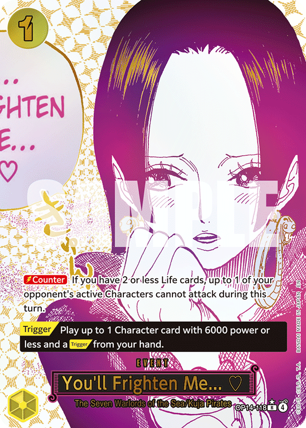 You'll Frighten Me... (Alternate Art) card image